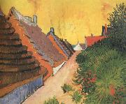 Vincent Van Gogh Street in Saintes-Maries (nn04) oil painting picture wholesale